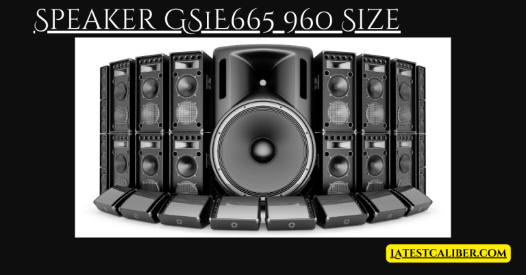 Speaker GS1E665 960 Size: The Ultimate Sound Experience for Every Setting