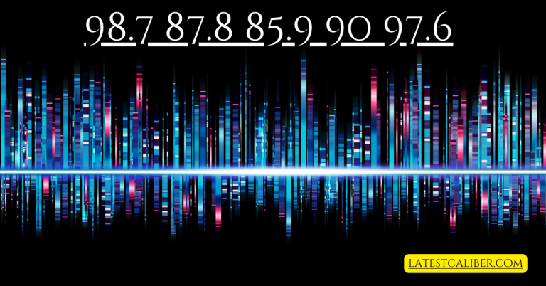 Exploring the Significance of 98.7, 87.8, 85.9, 90, and 97.6 in Radio Broadcasting