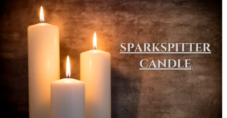 sparkspitter candle